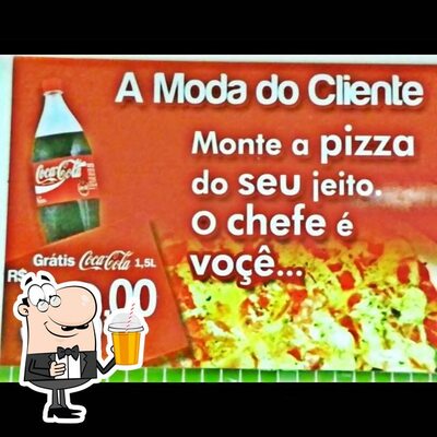 Você pode pedir uma bebida do menu