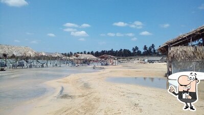 O exterior do Barraca sabor do Ceará