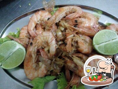 Novo Sabor Pacajus CE oferece uma escolha de refeições de frutos do mar