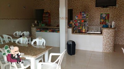 O interior do Barra Lanches