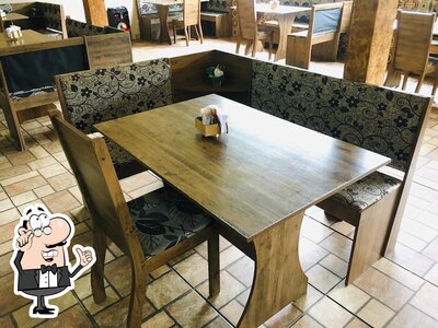 O interior do Restaurante KM22