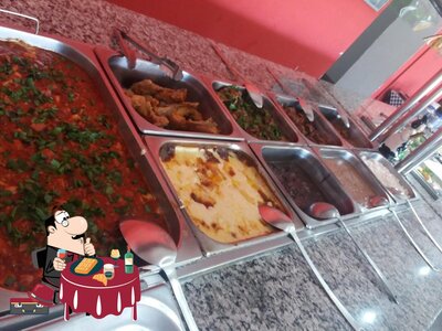 Bar e Restaurante Beira Rio oferece uma escolha de pratos doces