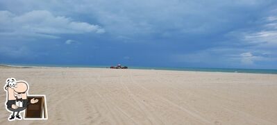 o exterior é uma característica importante do Zebra Beach Restaurante