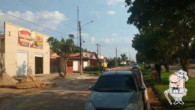 a área exterior é uma característica importante do Lanchonete do Cunhado