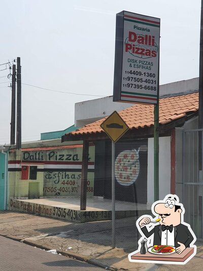 Platos en Dalli Pizza