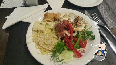 Comida em Galeteria Bella Veneto