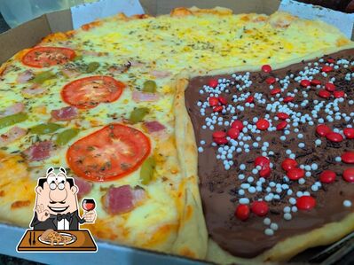 Escolha pizza no Pizzaria Paraiso