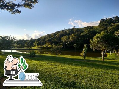 Veja a área externa do Hotel Pousada Vale das Pedras