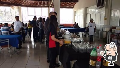 O interior do Restaurante Tempero Caseiro