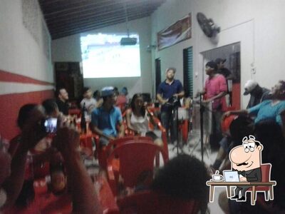 O interior do Sports Bar