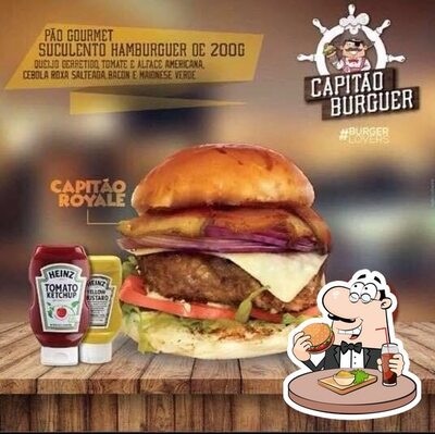 Delicie-se com um hambúrguer no Zen Sushi Bar