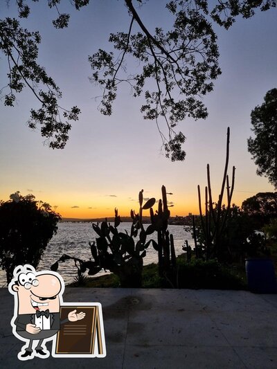 Desfrute da vista do exterior Mangangá Bar e Restaurante