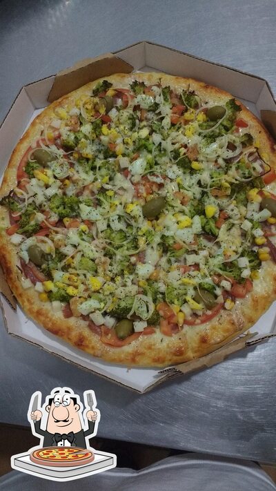 Experimente pizza no Pizzaria Bom Preço