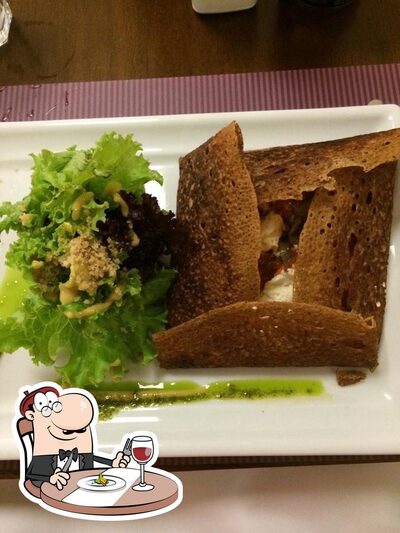 Comida em Amélie Creperie