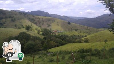 Veja a área externa do Restaurante Do Xodo