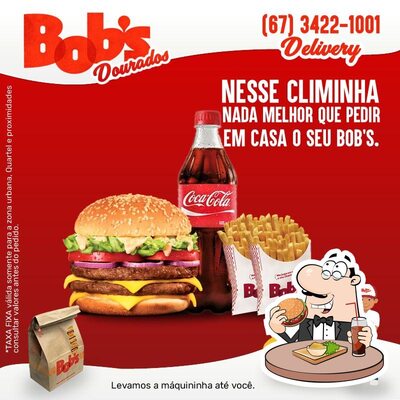 Bob's oferece uma escolha de opções para os amantes dos hambúrgueres