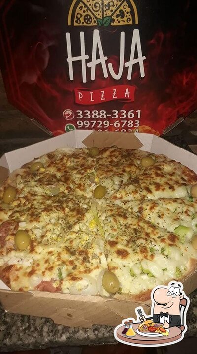 Experimente pizza no Haja Pizza