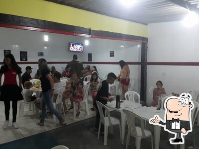 O interior do Thacafe Lanches
