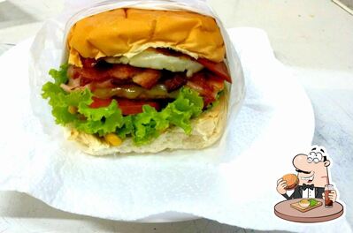 Experimente um hambúrguer no Restaurante Sevenn box