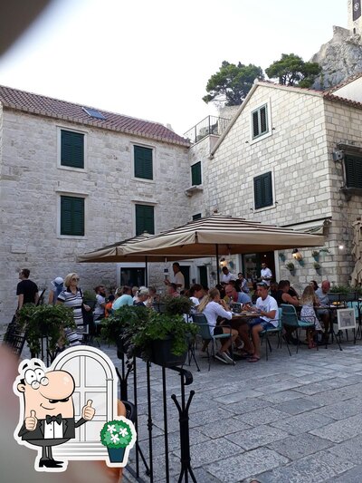 L'extérieur de Omiš