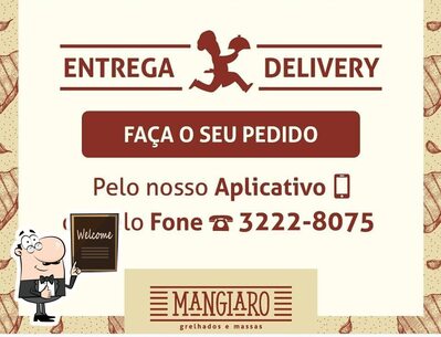 Aqui está a publicidade do Mangiaro