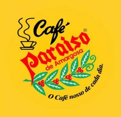 O Café Paraíso tem seu próprio logotipo