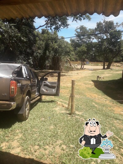 a parte exterior é uma característica importante do Ranchos Prainha