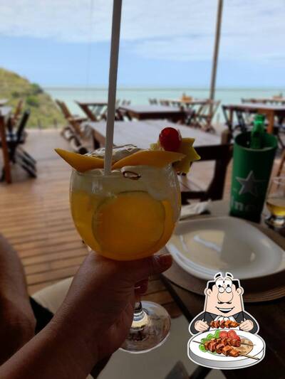 Comida em Restaurante / Cabana Oásis Deck Praia