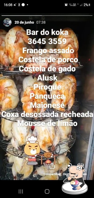 Não esqueça de pedir uma sobremesa no Koka Bar
