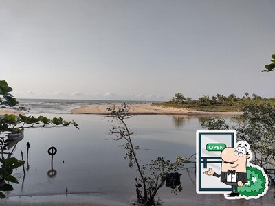 o exterior é uma característica importante do Bar e Pousada Costa Do Sol