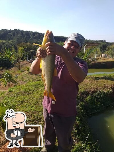 O exterior do Pesqueiro Sabor da Família