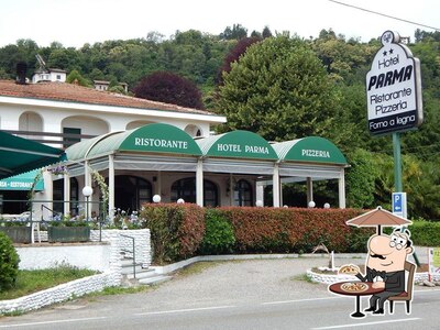 Gli esterni di Hotel ristorante pizzeria Parma