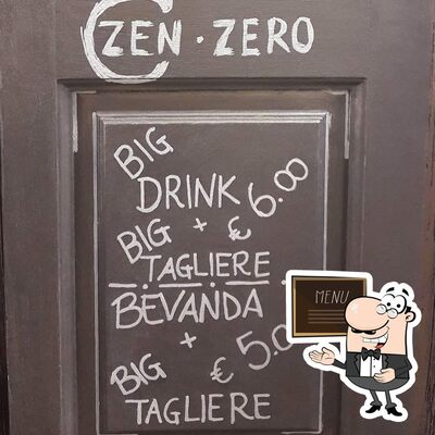 Prova le specialità indicate nel menu sulla lavagna